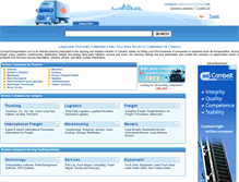 Tablet Screenshot of canadatransportation.com